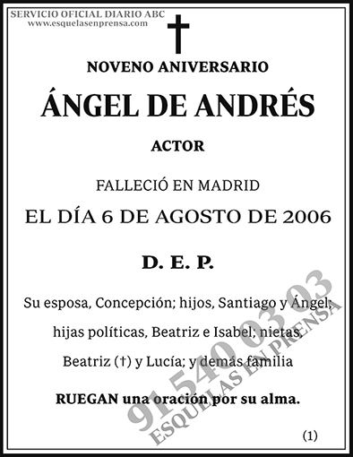 Ángel de Andrés